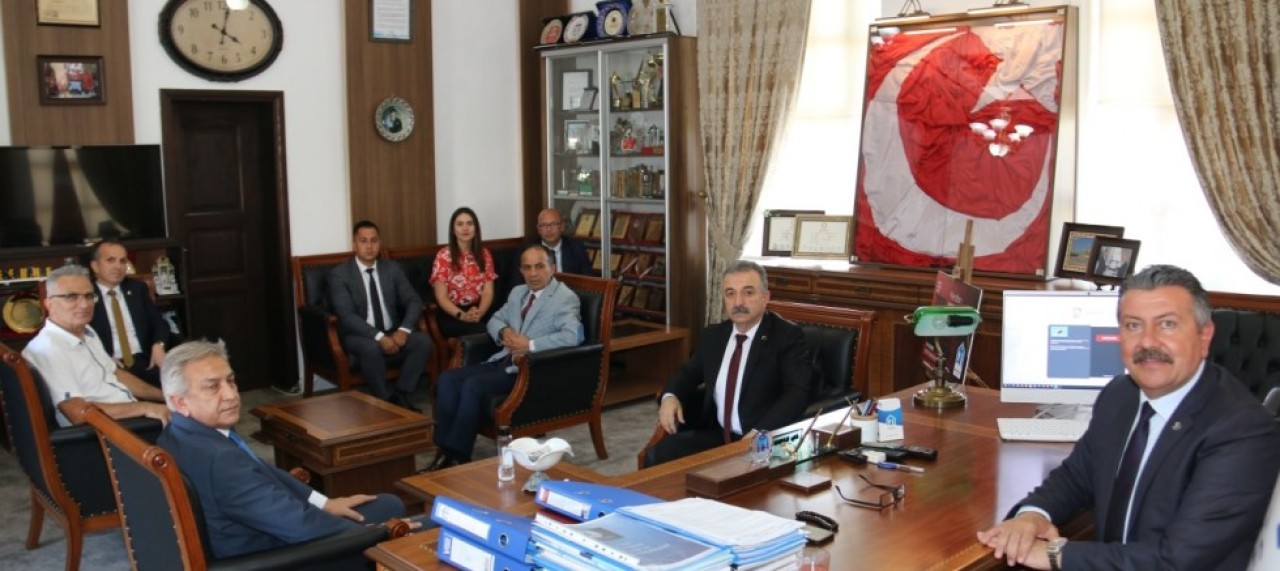 GENEL BAŞKAN ERDEN’DEN NEZAKET ZİYARETİ