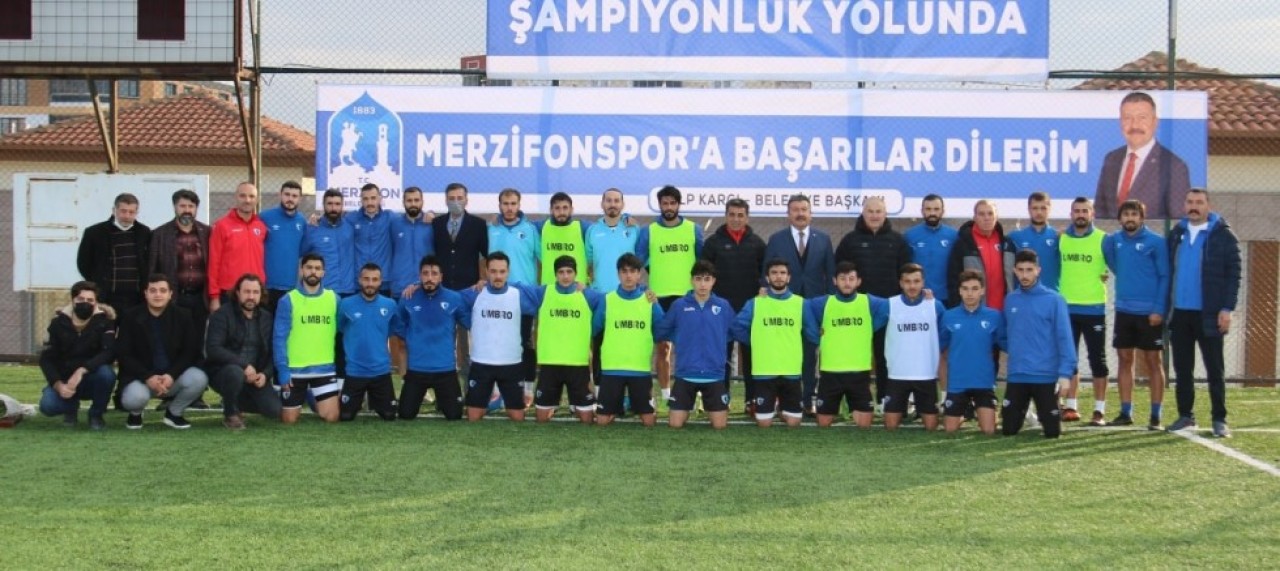 GENEL VE YEREL İKTİDARDAN MERZİFONSPOR’A MORAL