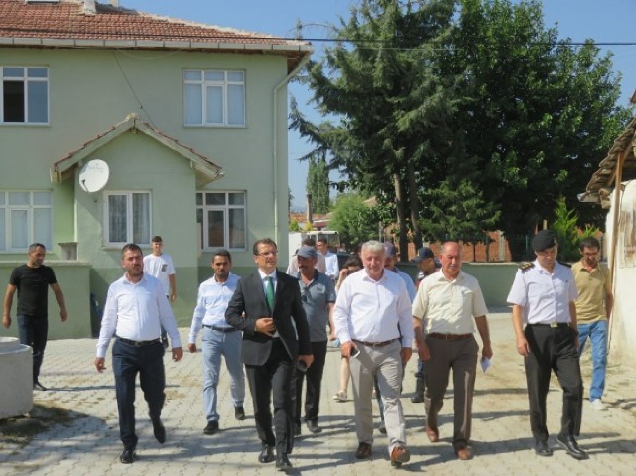 GÖKÇEBAĞ KÖYÜ’NÜ ZİYARET ETTİ