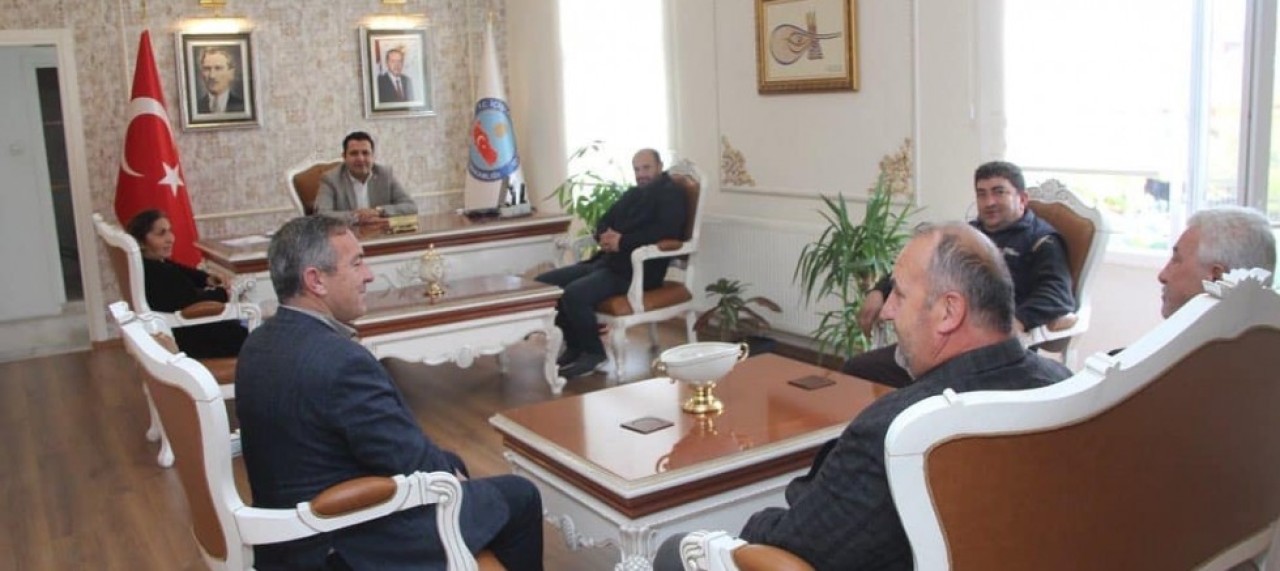 GÖKCECİK, MUHTARLARLA BİR ARAYA GELDİ