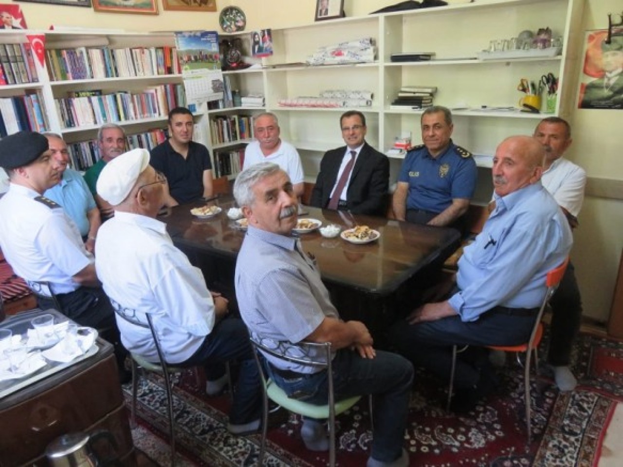 GÜLDOĞAN’DAN PİRİ BABA KÜLTÜR DERNEĞİ’NE ZİYARET