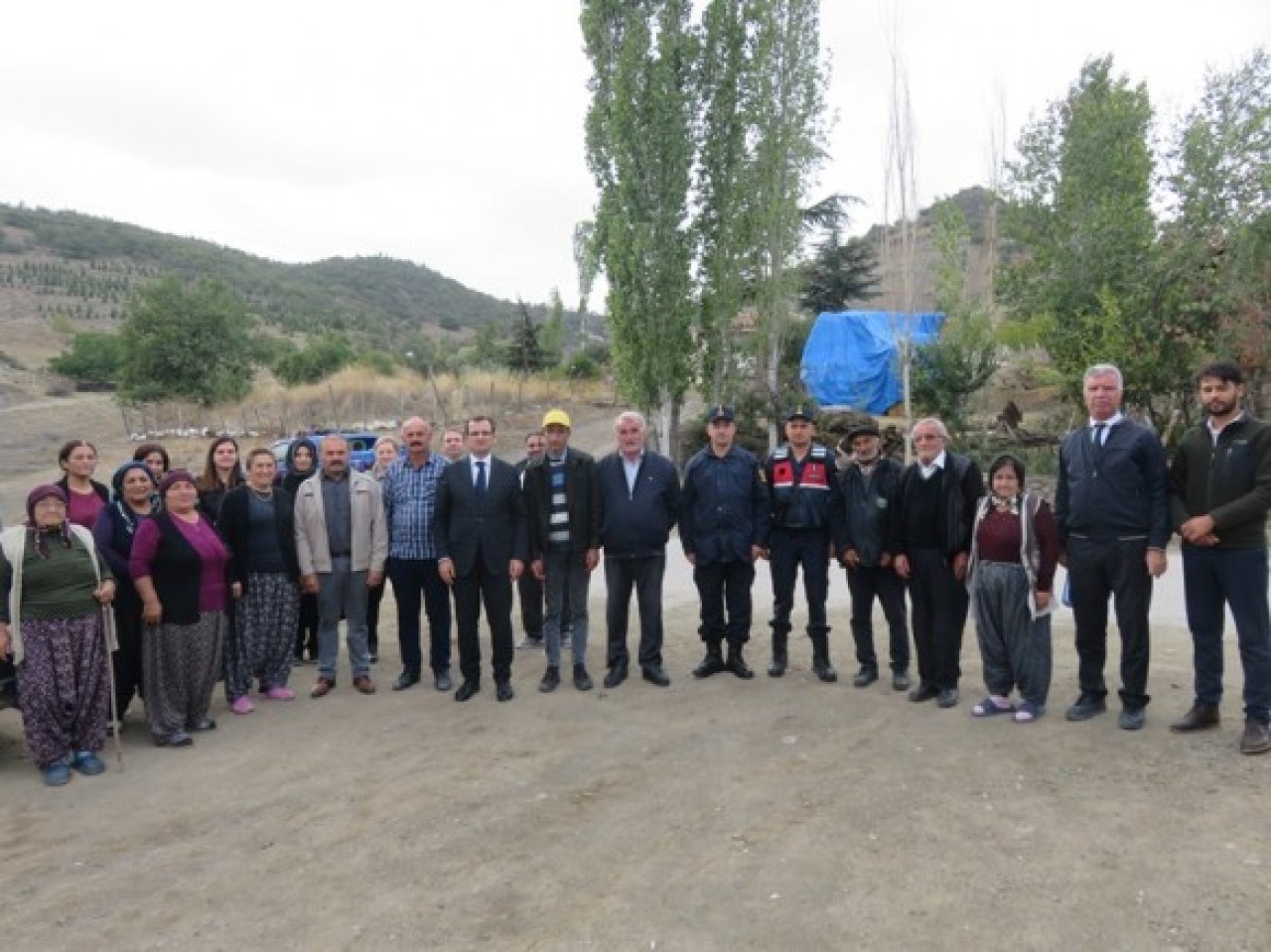 GÜLDOĞAN, KÖY ZİYARETLERİNE DEVAM ETTİ