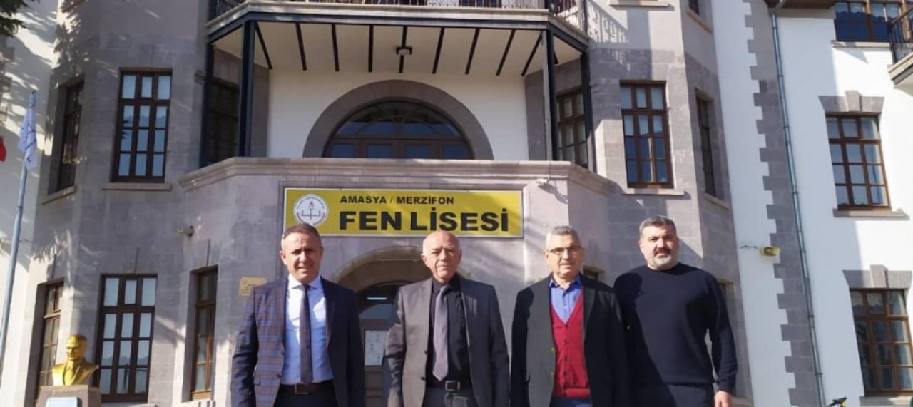 GÜLLE’DEN FEN LİSESİ’NE ZİYARET