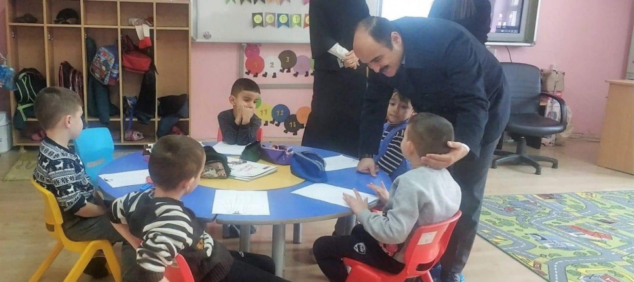 GÜMÜŞ İLKOKULU VE ORTAOKULUNU ZİYARET ETTİ