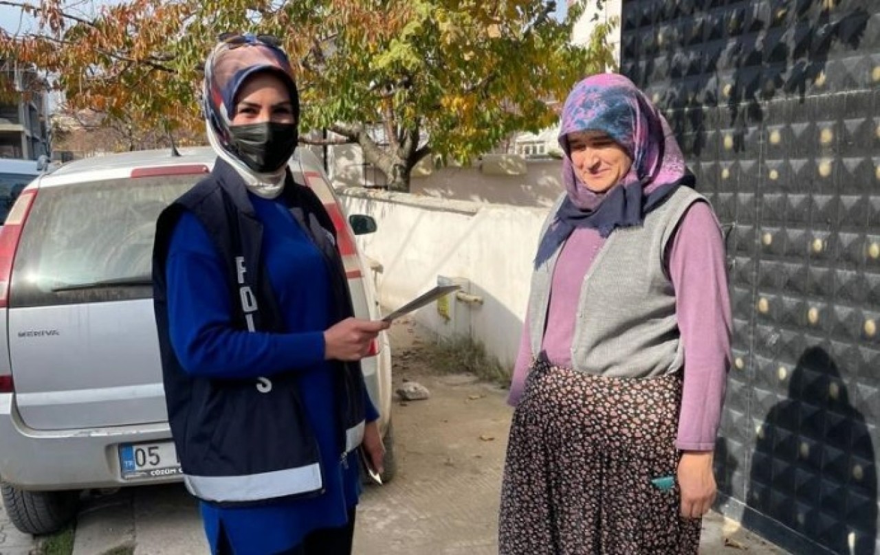 GÜMÜŞHACIKÖY POLİSİ KADES UYGULAMASINI ANLATTI