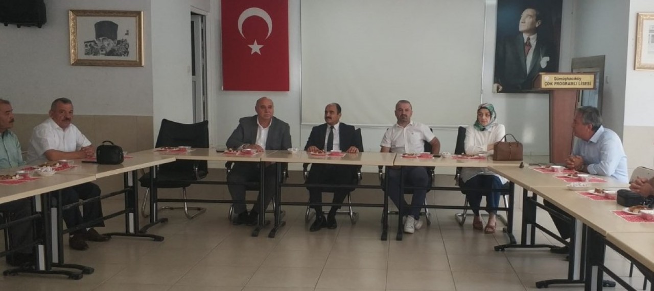 GÜMÜŞHACIKÖY’ÜN EĞİTİM HEDEFLERİ GÖRÜŞÜLDÜ