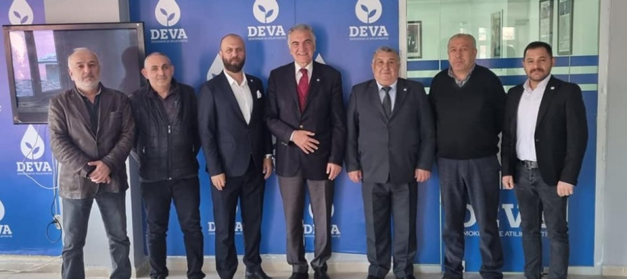 GÜRDOĞAN, DEVA PARTİSİ’Nİ ZİYARET ETTİ