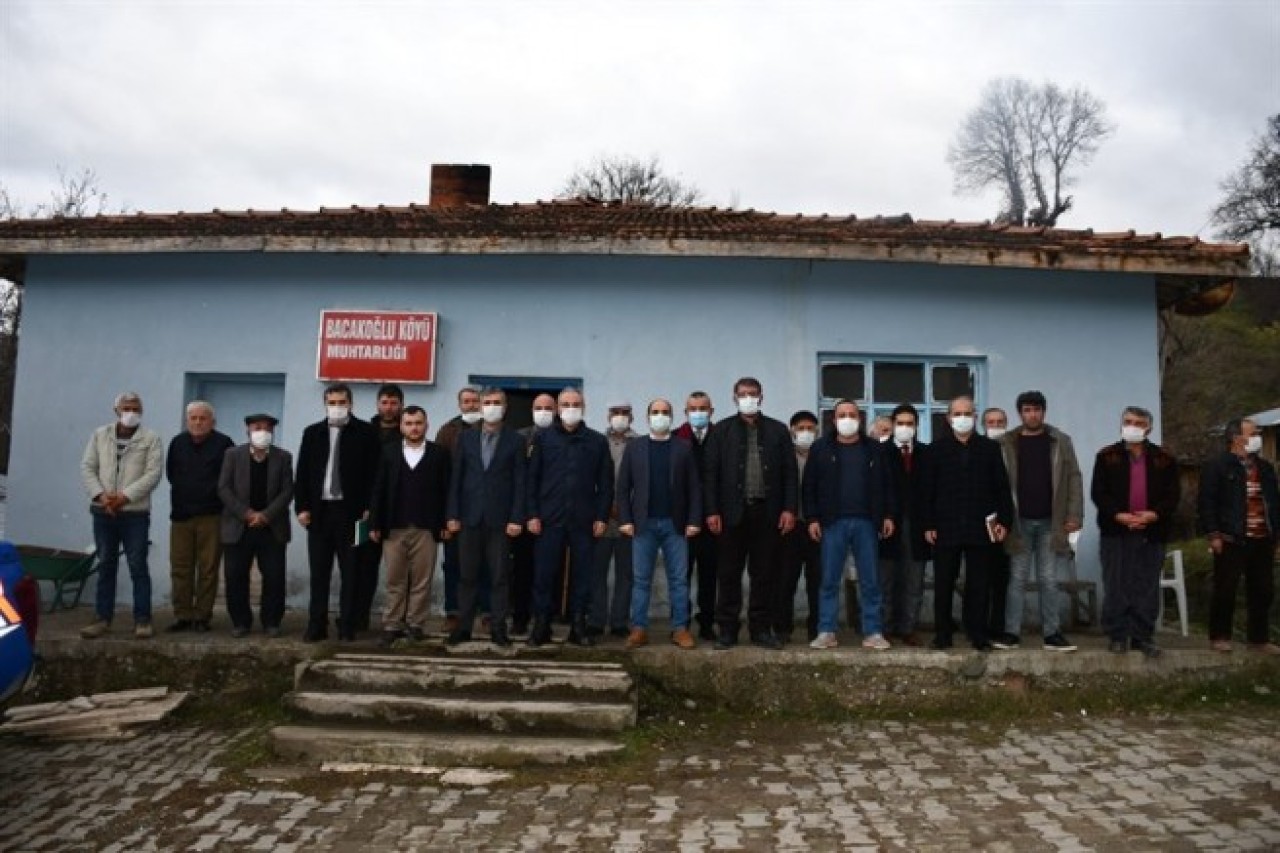 GÜVENÖZÜ, SEKÜ VE BACAKOĞLU KÖYLERİNİ ZİYARET ETTİ