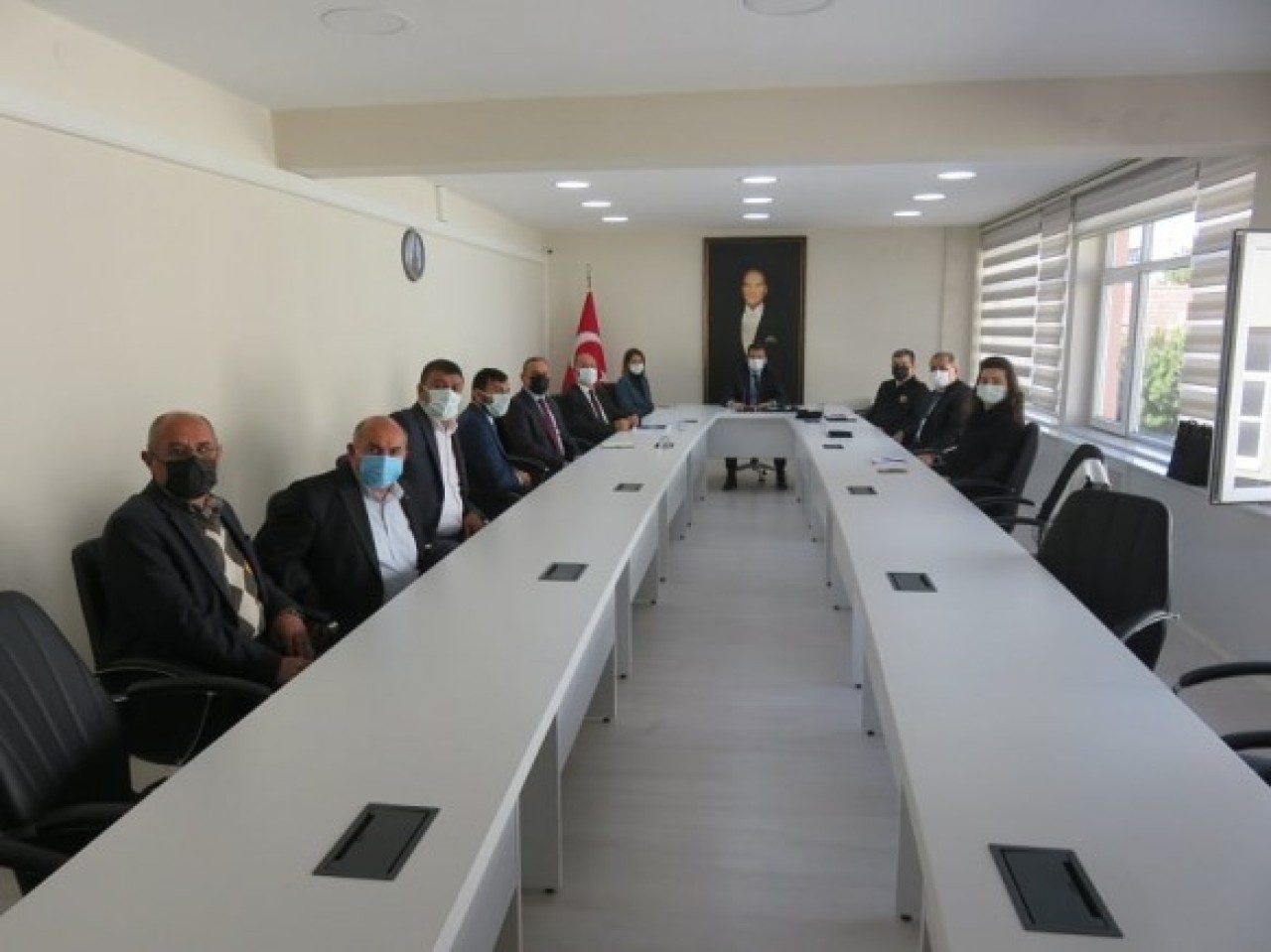 HACIBALI MAHALLESİ GÜVENLİK TOPLANTISI YAPILDI