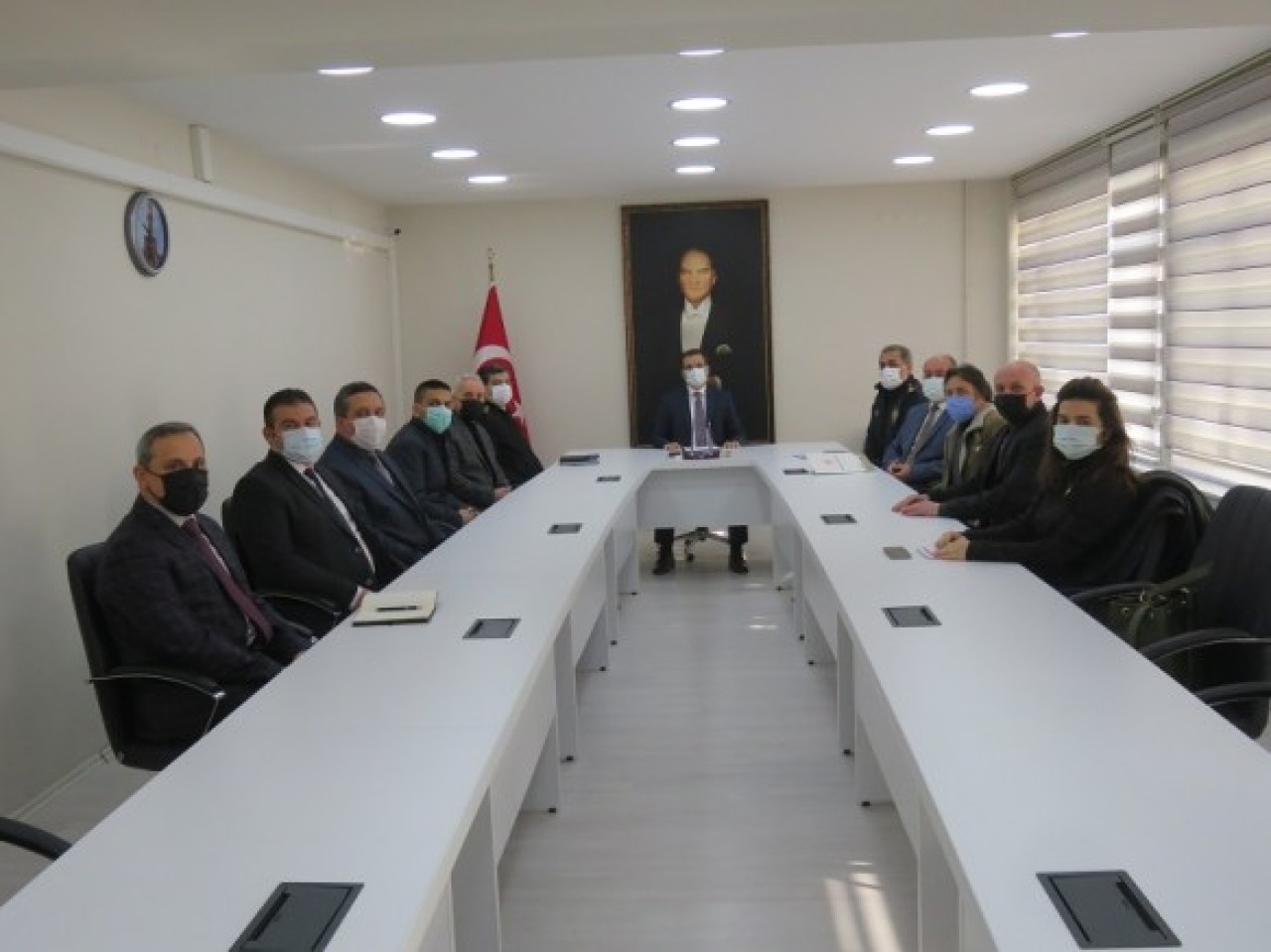 HARMANLAR MAHALLESİ GÜVENLİK TOPLANTISI YAPILDI