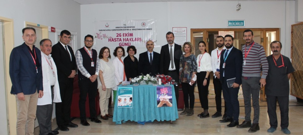 HASTA HAKLARI GÜNÜ PROGRAMI DÜZENLENDİ