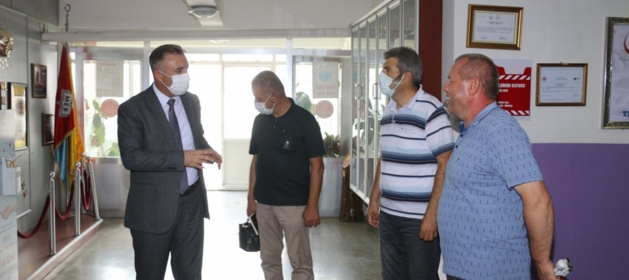 HAZIRLIKLARI YERİNDE DENETLEDİ