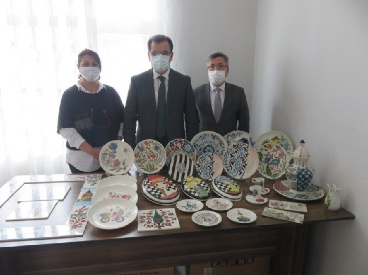 HEM KURSLARINI ZİYARET ETTİ