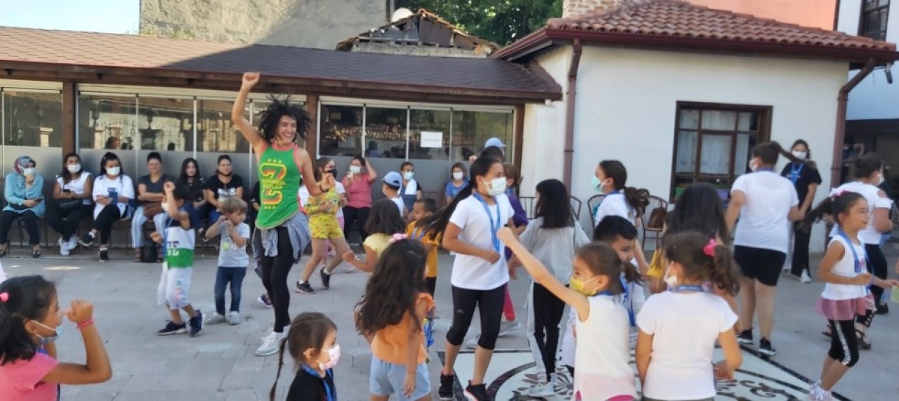 Hem Spor Yaptılar, Hem De Eğlendiler