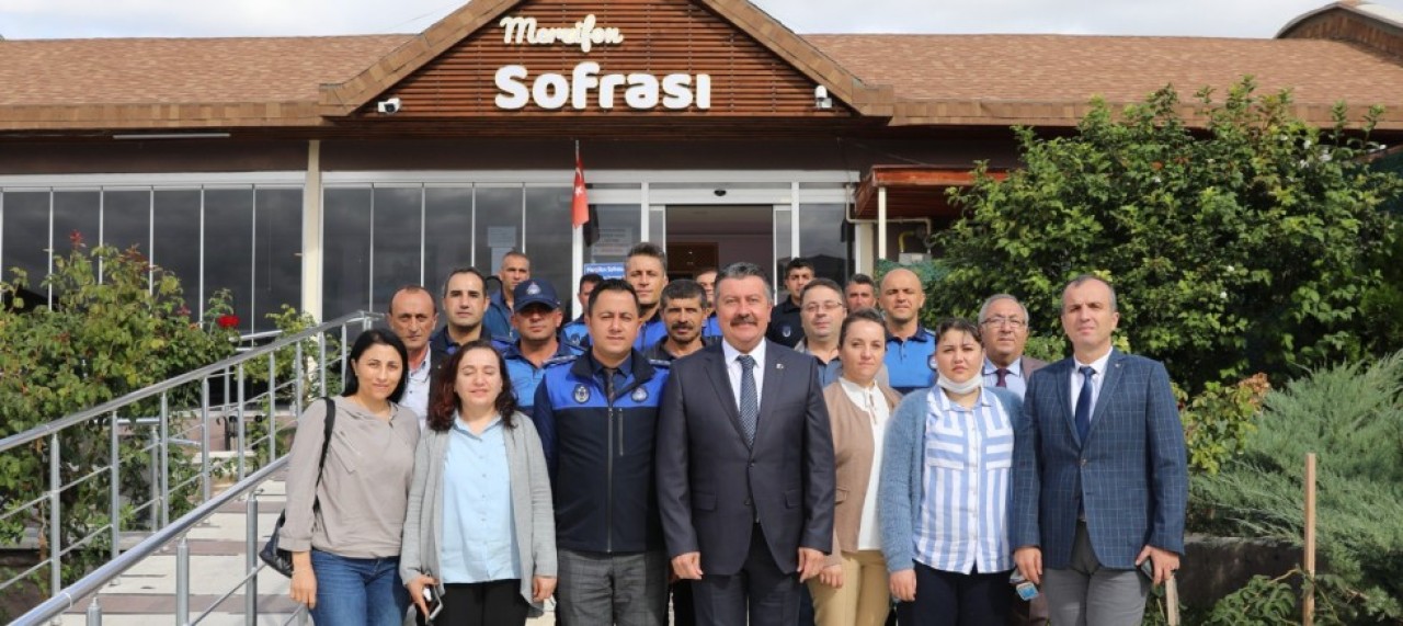 HEM ZABITA HAFTALARINI KUTLADI  HEM DE DURUM DEĞERLENDİRMESİ YAPTI