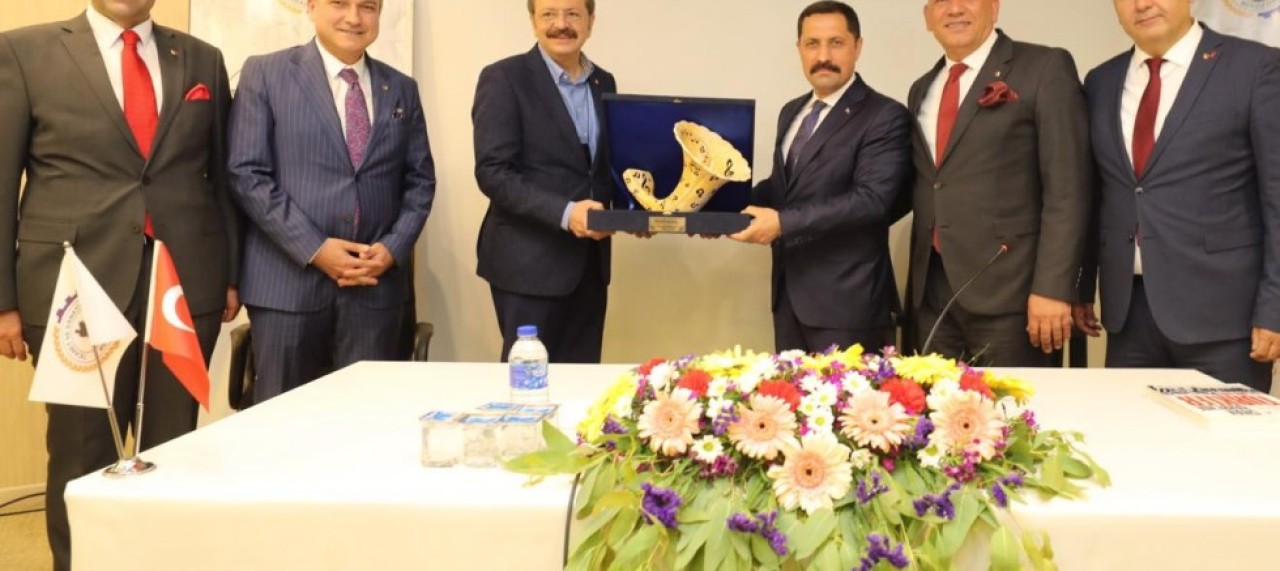 HİSARCIKLIOĞLU’NDAN TSO’YA ZİYARET