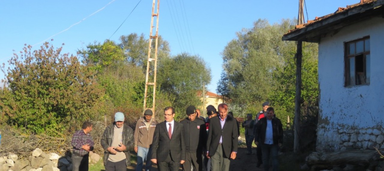 İÇME SUYU ÇALIŞMALARINI YERİNDE İNCELEDİ