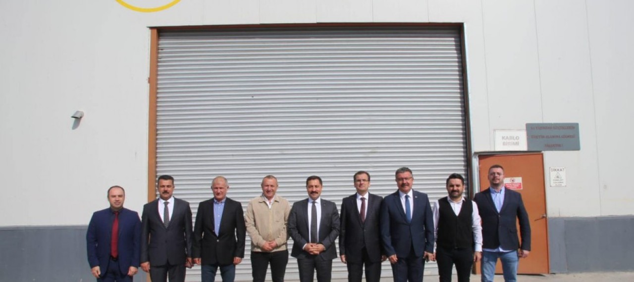 İDEAL LOJİSTİK FİRMASINI ZİYARET ETTİ
