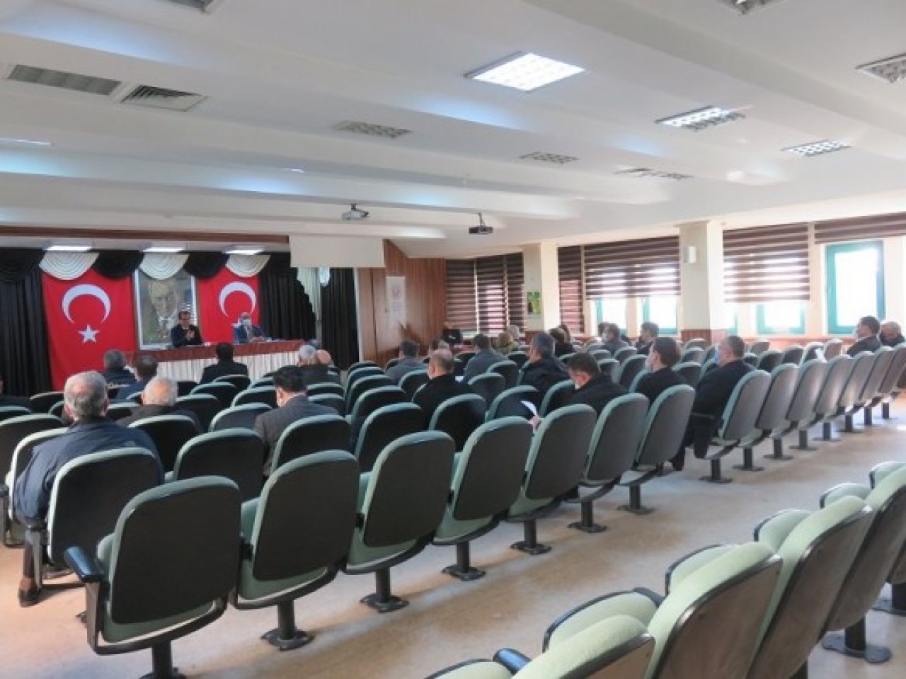 İLÇE İDARE ŞUBE BAŞKANLARI TOPLANTISI YAPILDI