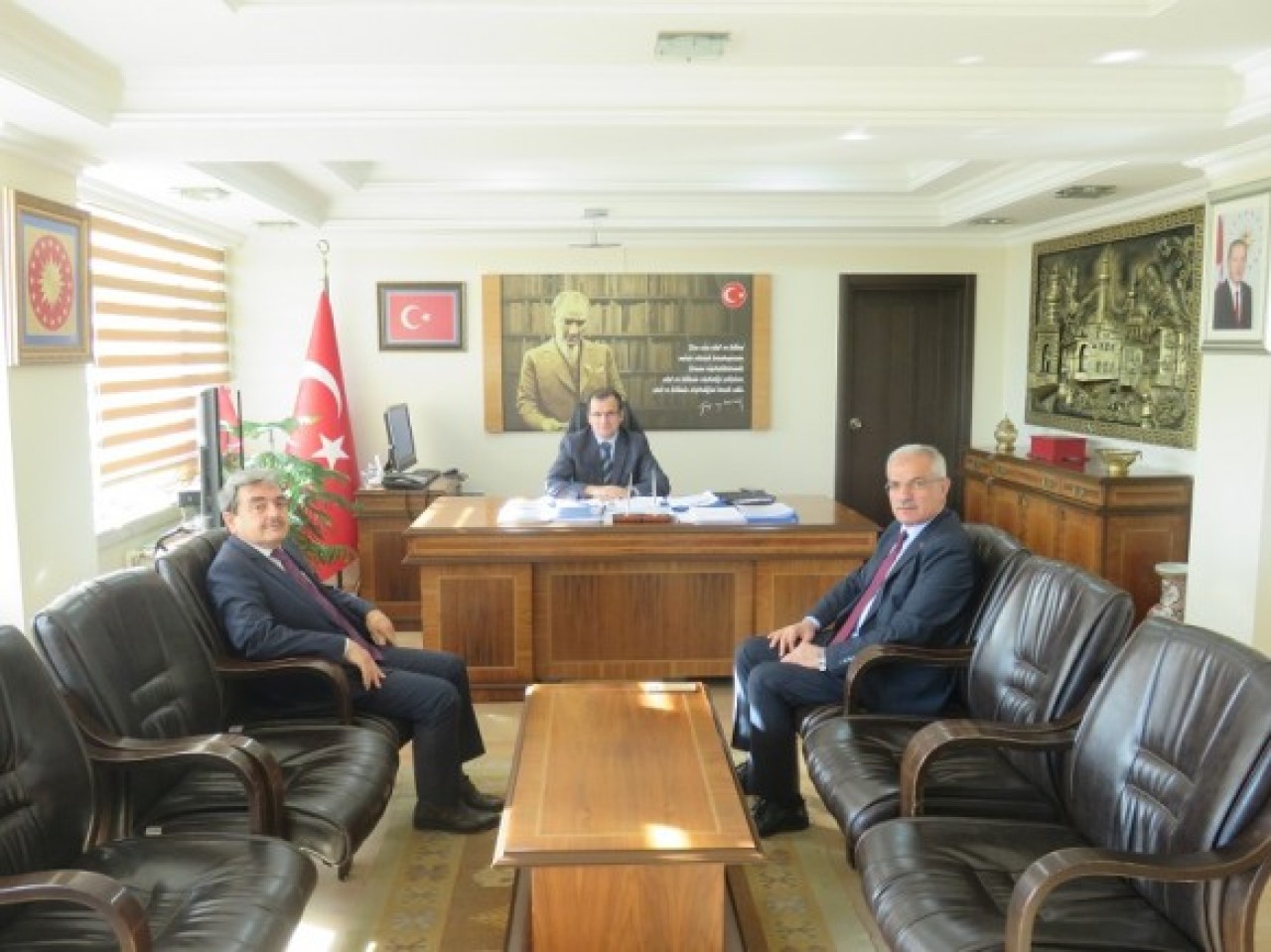 İLÇEDEKİ EĞİTİM FAALİYETLERİ DEĞERLENDİRİLDİ