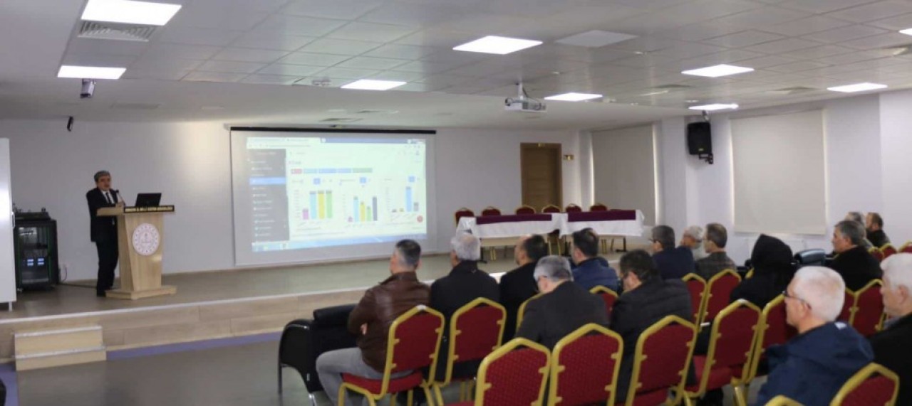 İLKÖĞRETİM KURUM MÜDÜRLERİ TOPLANDI