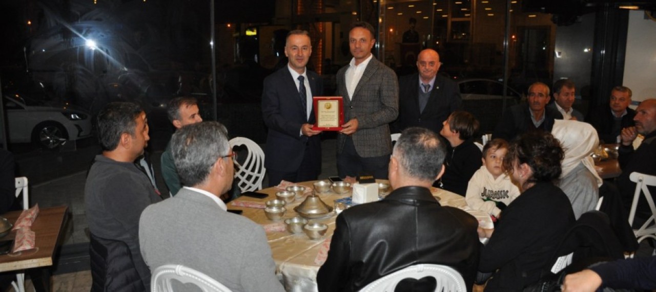 İŞLETME MÜDÜRÜ KAYAALP VEDA ETTİ
