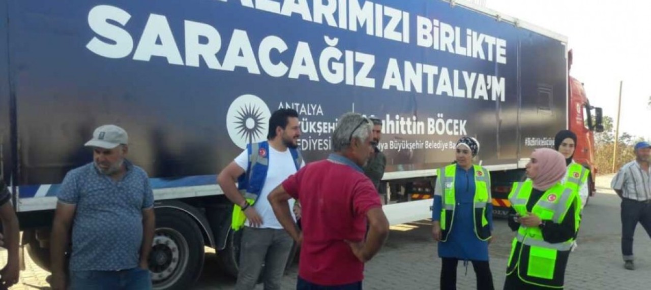 İYİLİK HAREKETİ AFET BÖLGESİNDE
