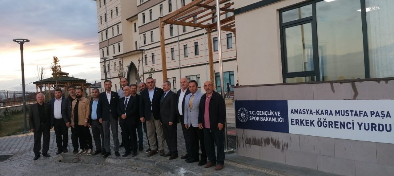 K.M.P. ÖĞRENCİ YURDUNU ZİYARET ETTİ