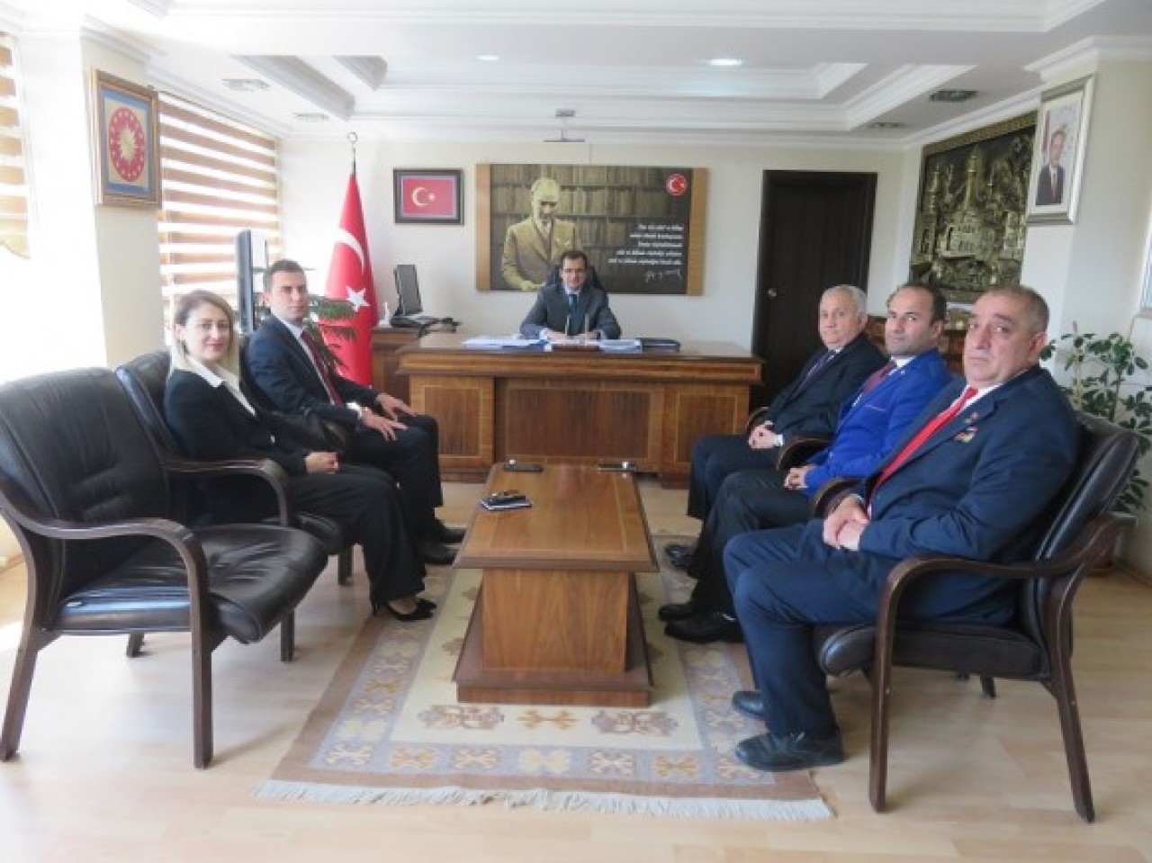 KABAKCI, KAYMAKAM GÜLDOĞAN’I ZİYARET ETTİ