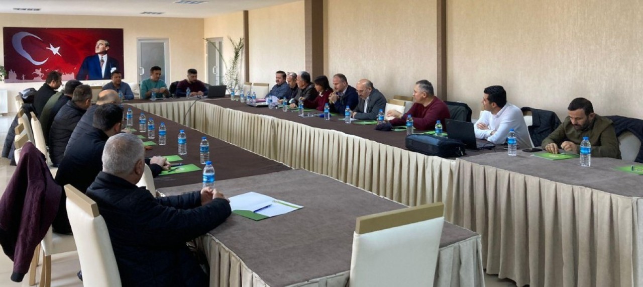 KADASTRO ÇALIŞMALARI DEĞERLENDİRME TOPLANTISI GERÇEKLEŞTİRİLDİ