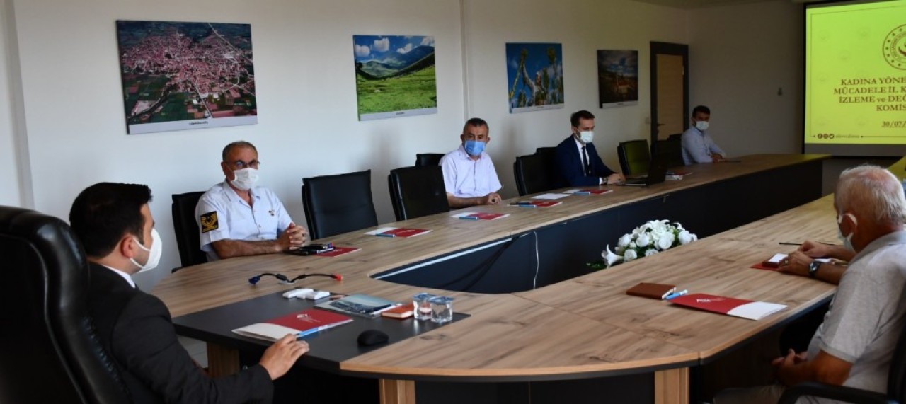 KADINA YÖNELİK ŞİDDETLE MÜCADELE KOORDİNASYON TOPLANTISI YAPILDI