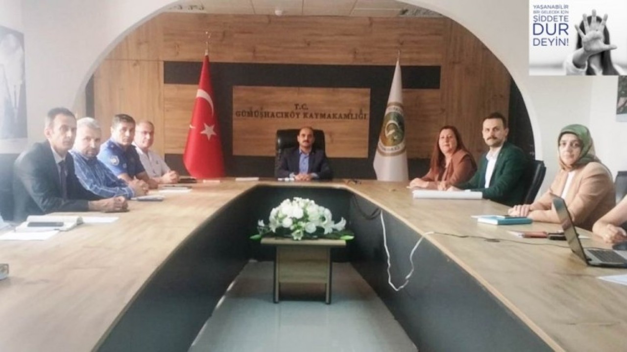 KADINA YÖNELİK ŞİDDETLE MÜCADELE KOORDİNASYON TOPLANTISI YAPILDI