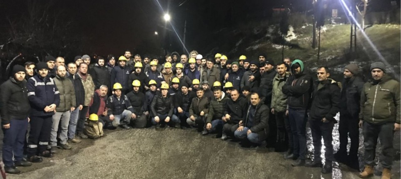 KAHRAMAN MADENCİLER MERZİFON’A DÖNDÜ