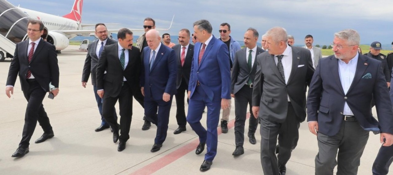 KAHRAMAN, MERZİFON’DA KARŞILANDI
