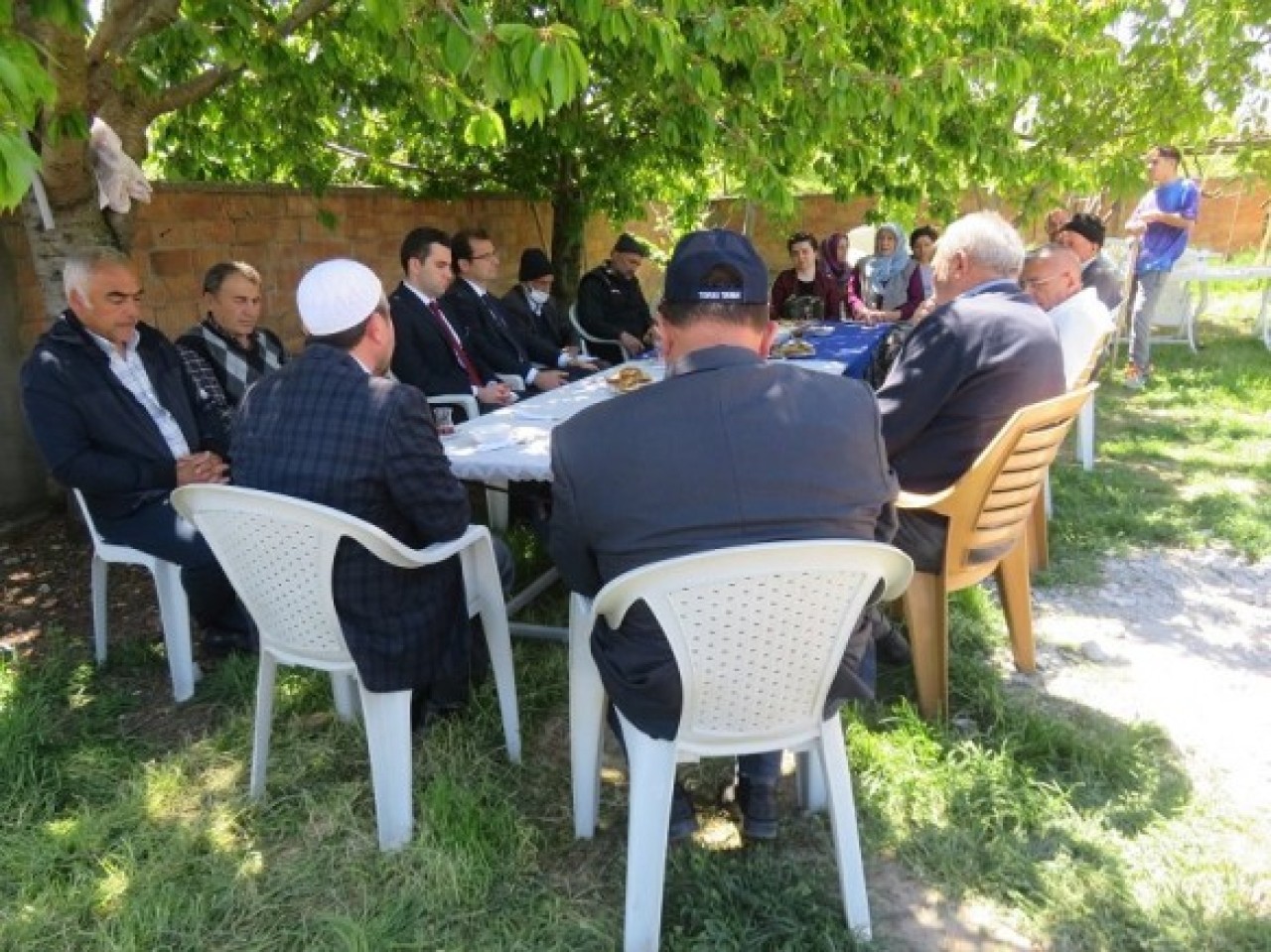 KARADAĞ AİLESİNE TAZİYE ZİYARETİ