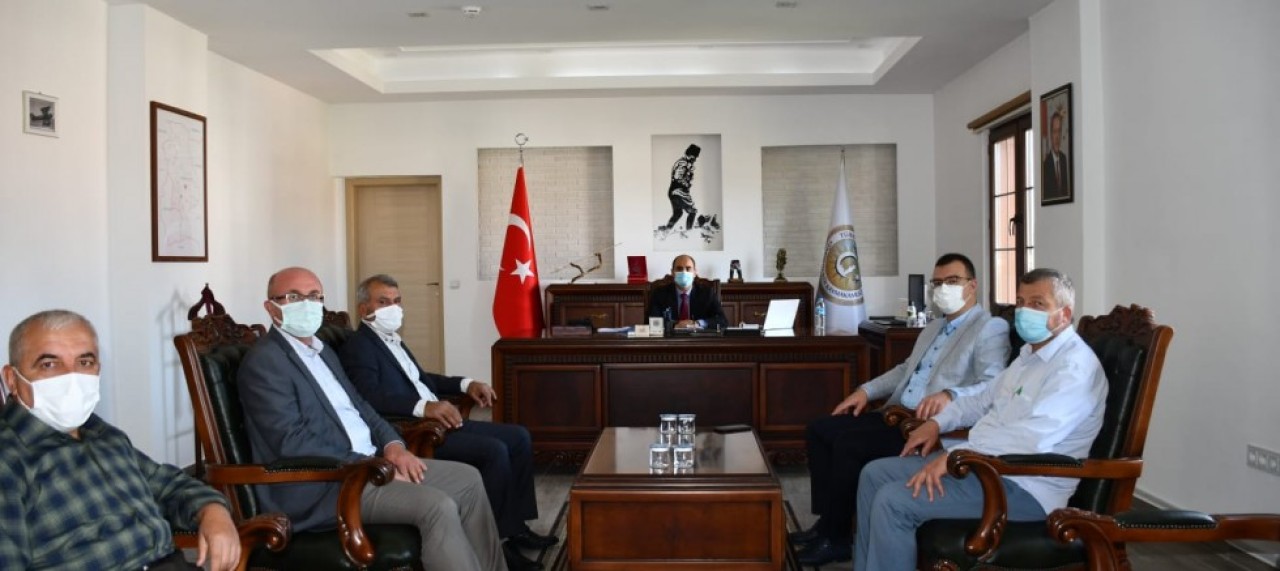 KAYMAKAM ALTINÖZ’E HAYIRLI OLSUN ZİYARETLERİ DEVAM EDİYOR