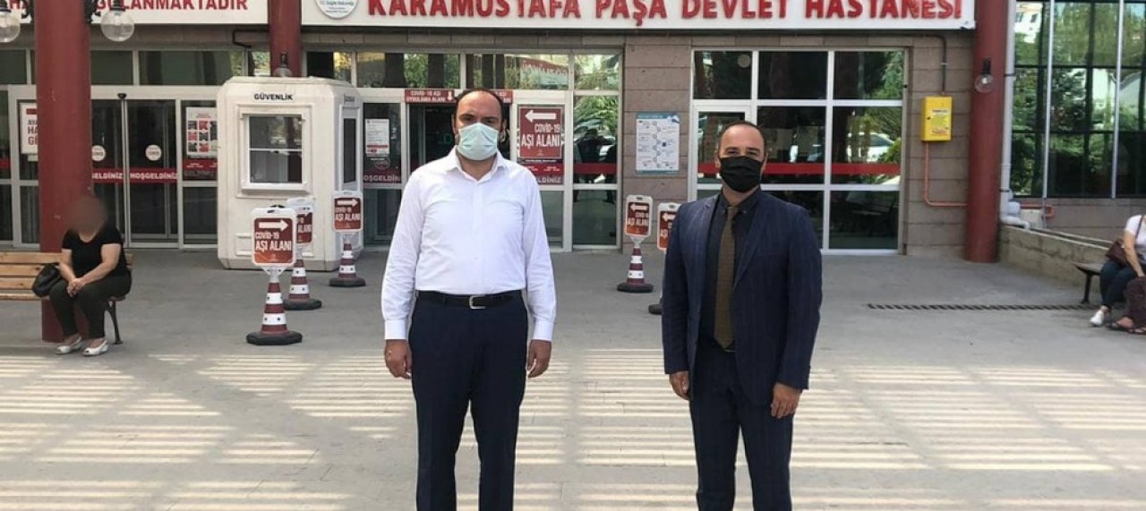 KAYMAKAM DEMİRKALE’DEN SEZİKLİ VE NERGİZ’E VEDA ZİYARETİ