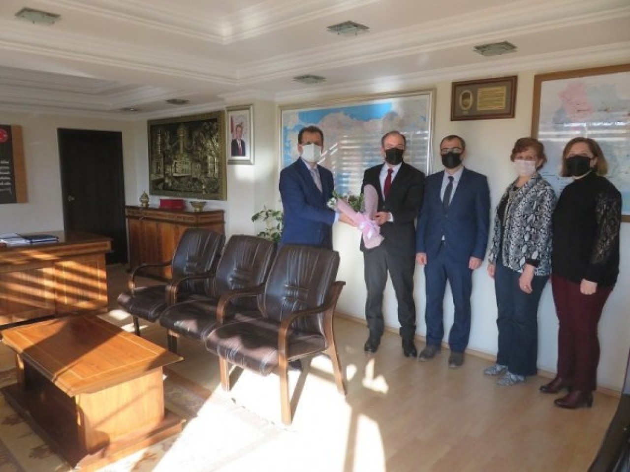 KAYMAKAM GÜLDOĞAN’A VERGİ HAFTASI ZİYARETİ