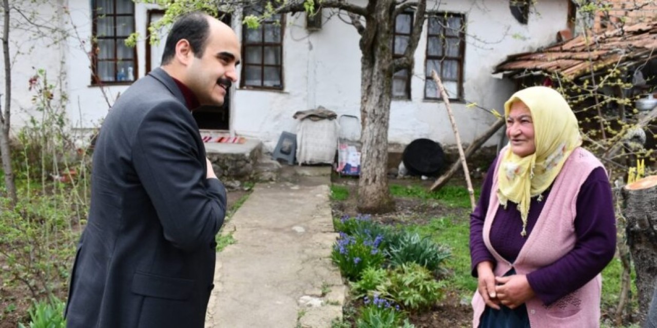 Kaymakamdan Ramazanda Hane Ziyaretleri