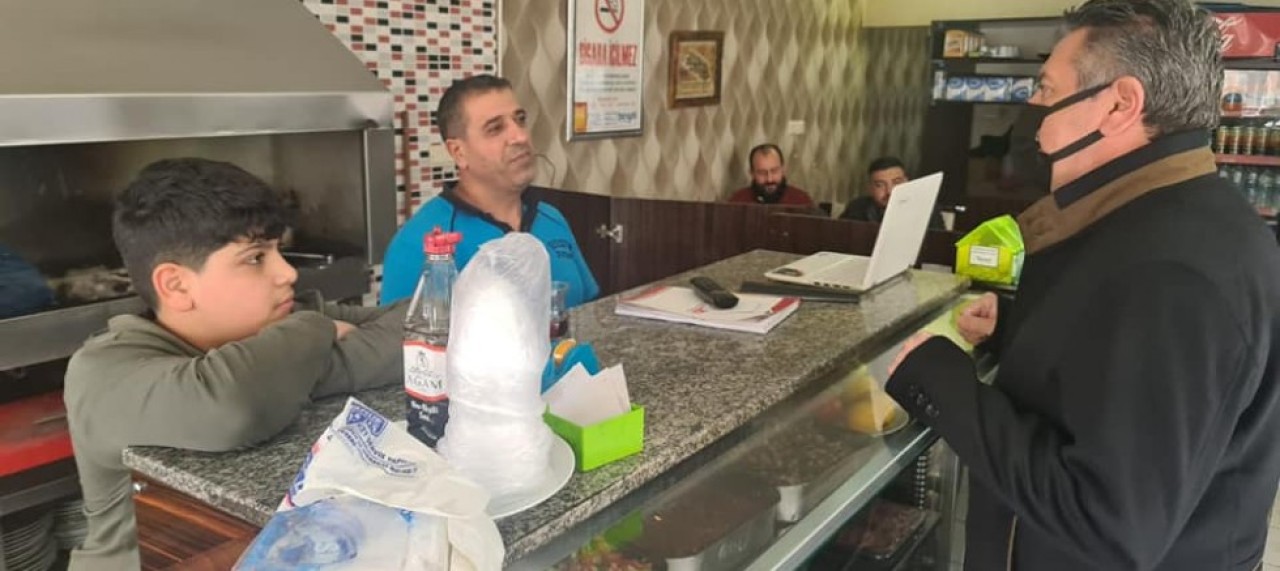 KAYSERİ’DE SAHA ÇALIŞMASINA KATILDI