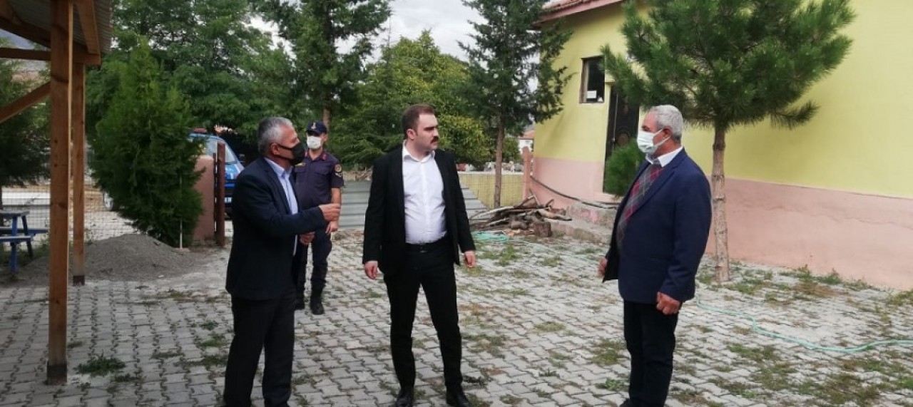 KERTME VE KOYUNCU KÖYLERİNİ ZİYARET ETTİ