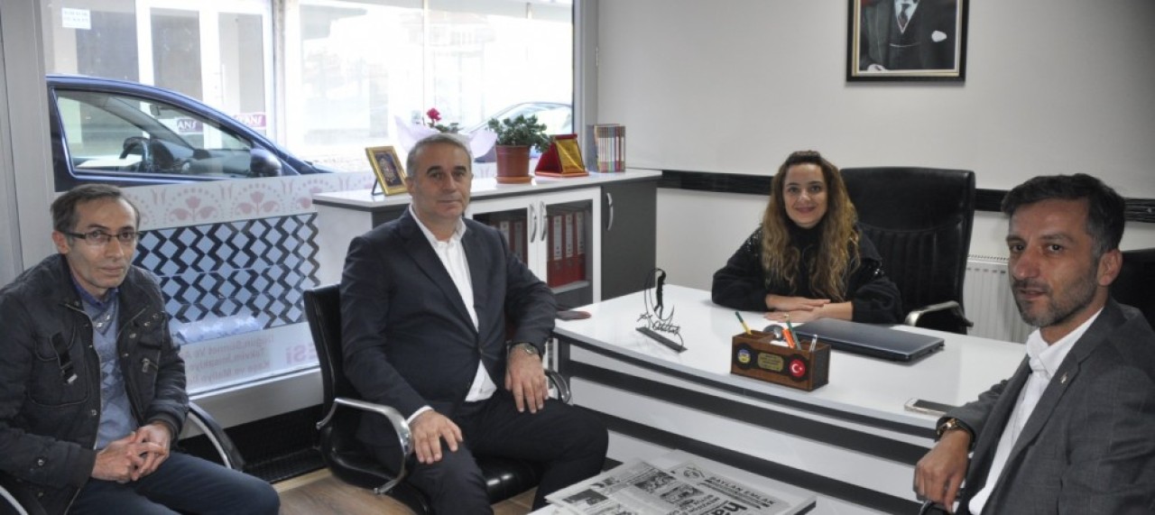 KESMEKAYA’DAN GAZETEMİZE ZİYARET