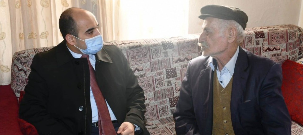 KIBRIS GAZİSİ HASAN CEYLAN’I ZİYARET ETTİ