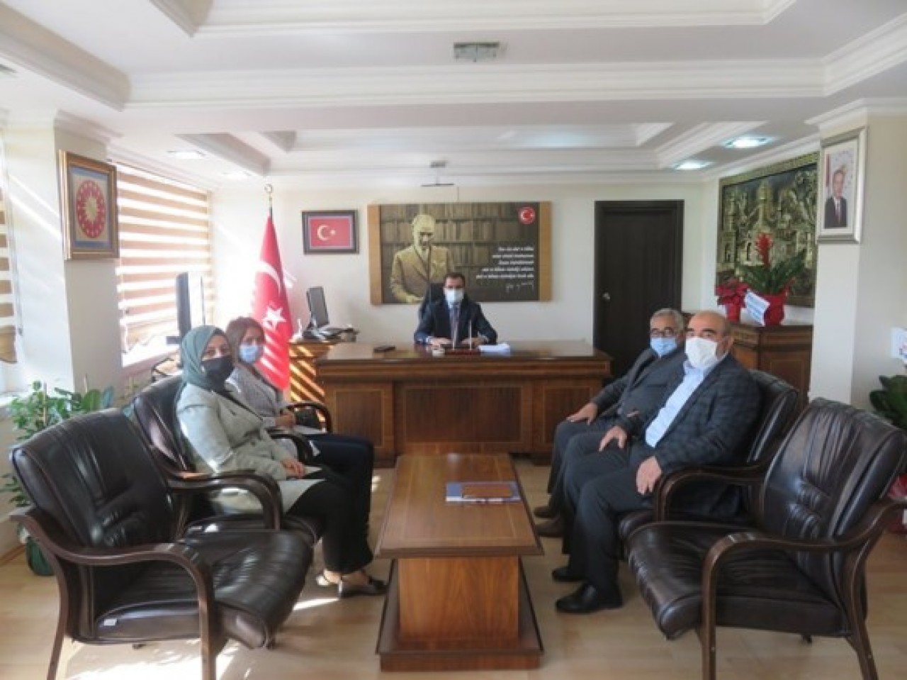 KIZILAY HEYETİNDEN HAYIRLI OLSUN ZİYARETİ