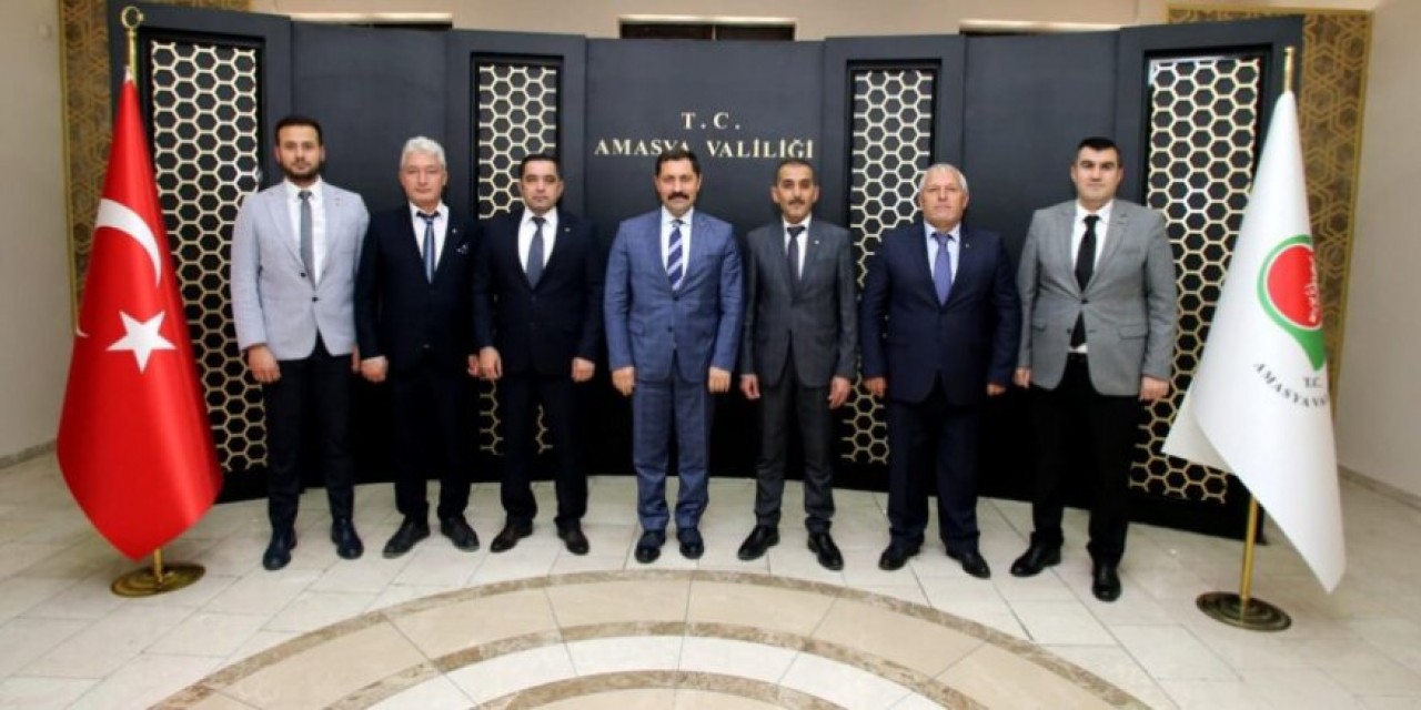 KOCA VE EKİBİNDEN VALİ MASATLI’YA ZİYARET