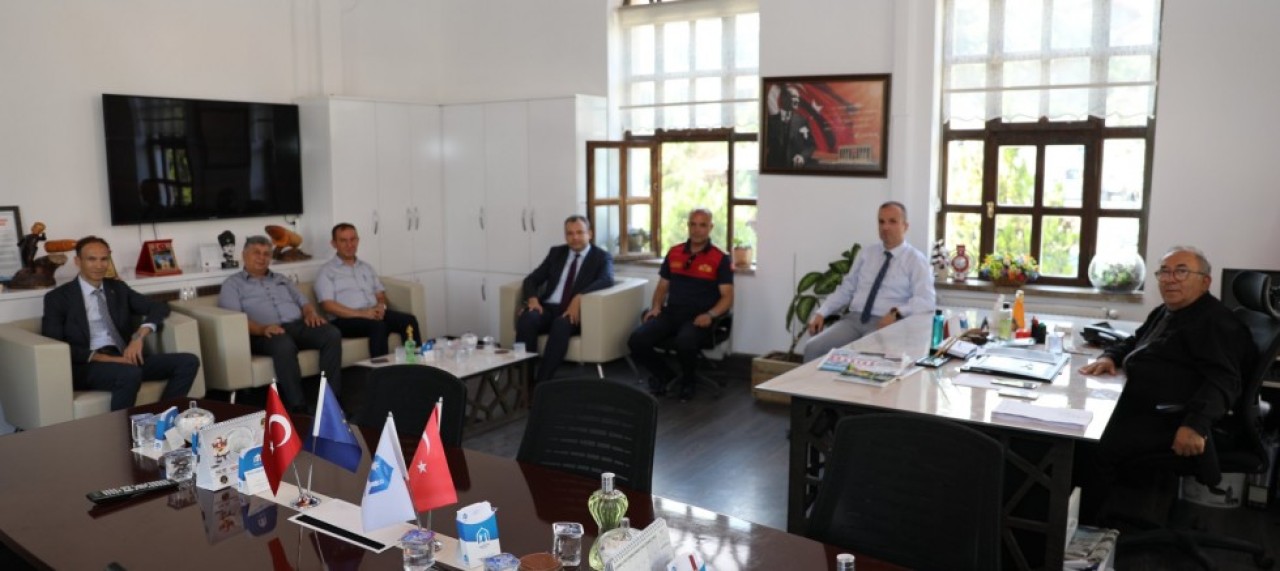 KOMİSYON ÜYELERİNDEN BASMACI’YA ZİYARET