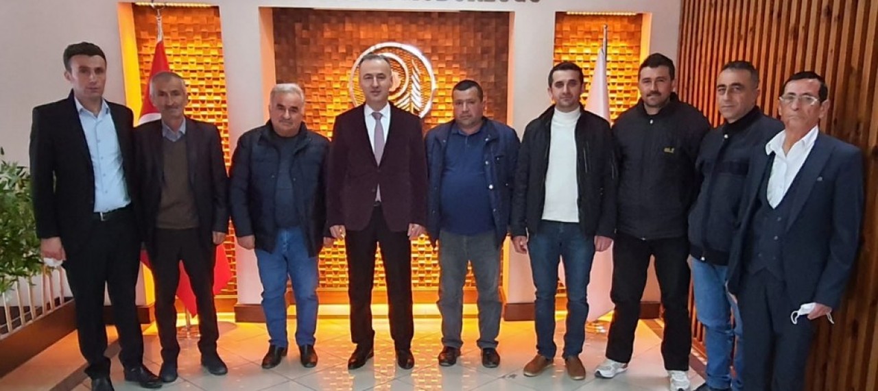 KOOPERATİF BAŞKANLARINDAN OFLU’YA ZİYARET