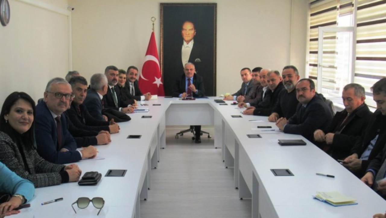 KOORDİNATÖR OKUL MÜDÜRLERİ TOPLANTISI YAPILDI