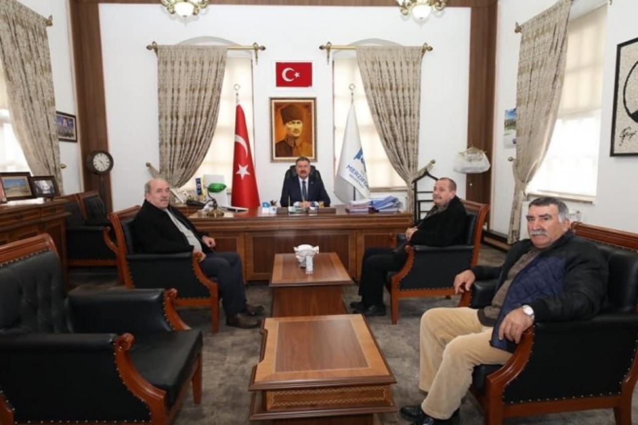 KORUCU’DAN BAŞKAN KARGI’YA ZİYARET
