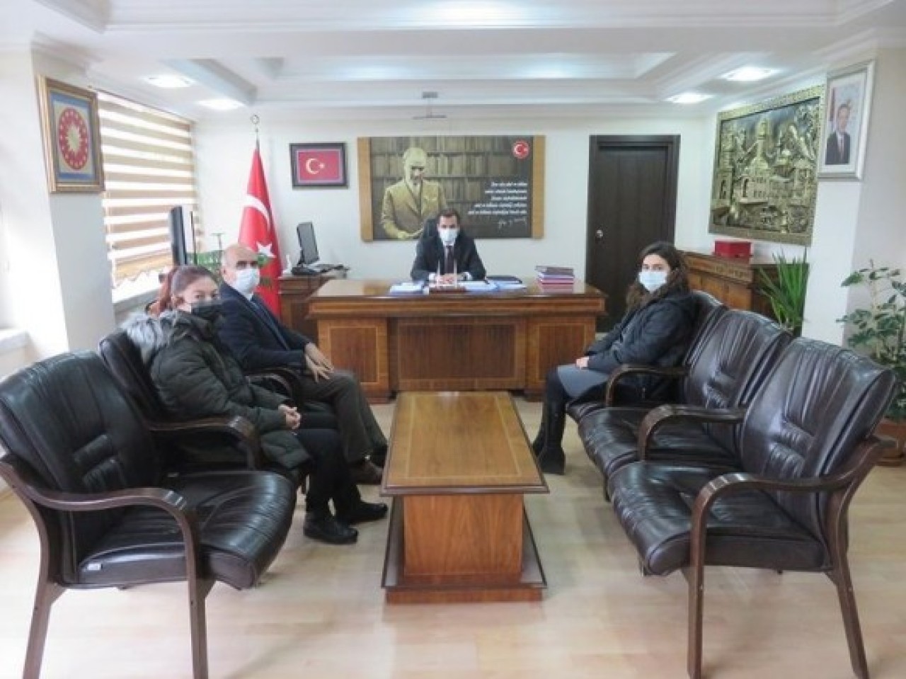 KOVİD-19 TEDBİRLERİ ELE ALINDI